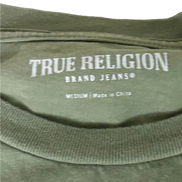 𝅺True Religion Fashion For Senses Tee • Used • Size: Medium​ - Picture 5 of 7